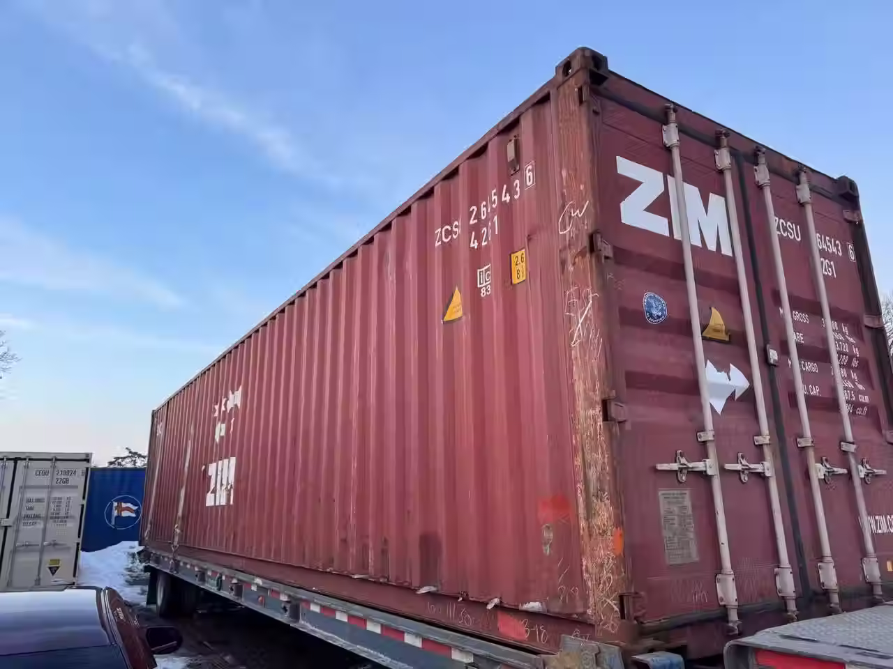 40ft Standard A Grade Cargo Worthy