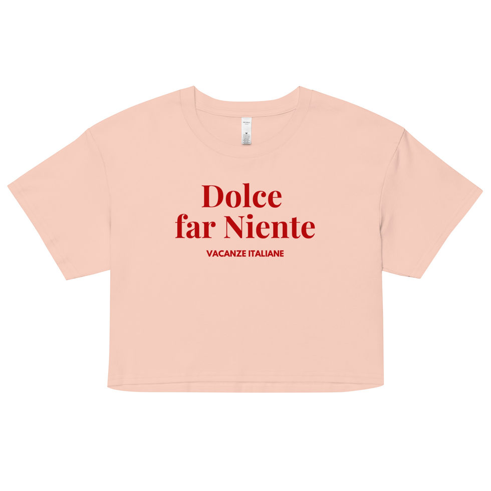 Thumbnail: Maglietta donna  dolce far niente