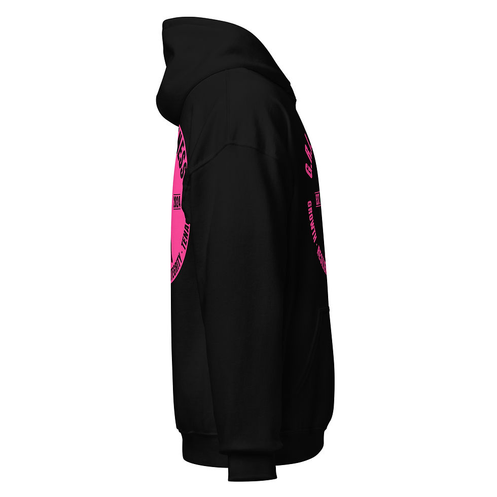 Thumbnail: Pink Punchout Unisex Hoodie