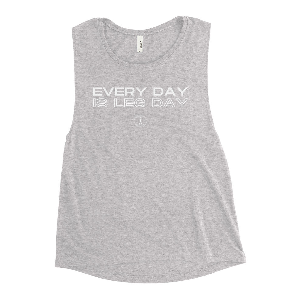 Thumbnail: 'EVERY DAY IS LEG DAY' Ladies’ Muscle Tank