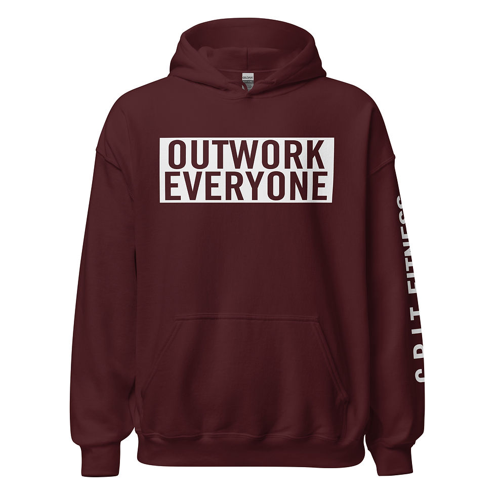 Thumbnail: 'OUTWORK EVERYONE' Unisex Hoodie