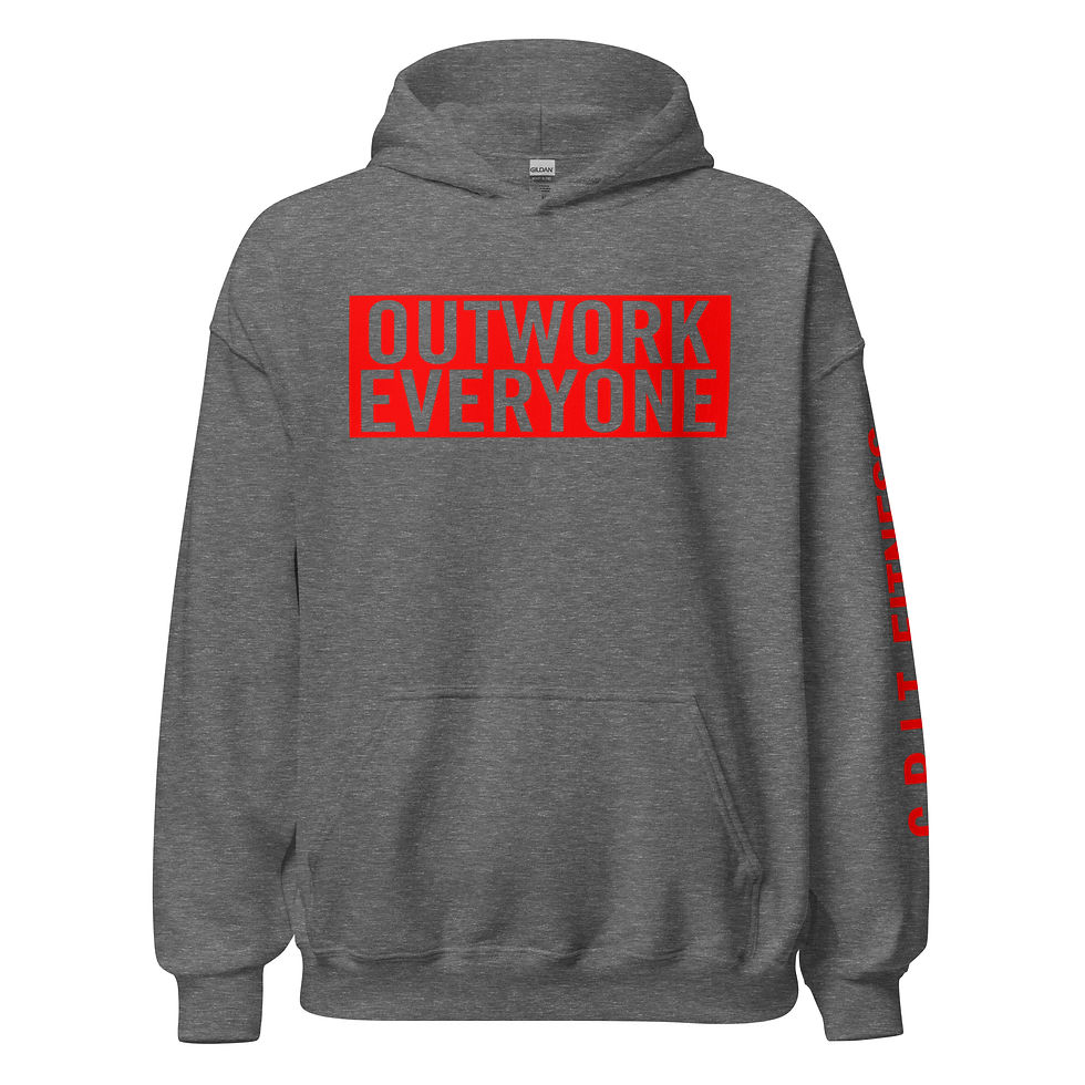 Thumbnail: 'OUTWORK EVERYONE' Unisex Hoodie