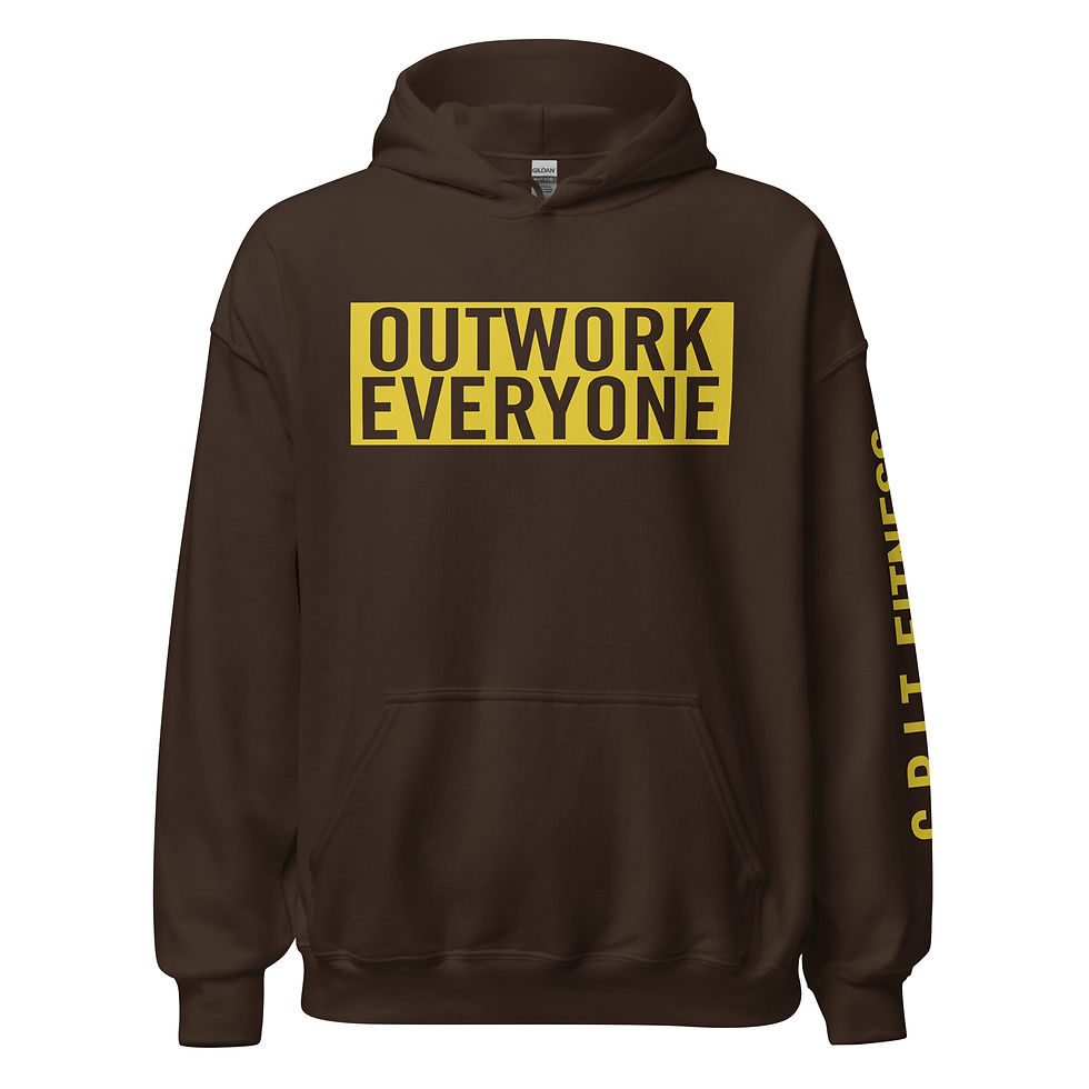 Thumbnail: 'OUTWORK EVERYONE' Unisex Hoodie
