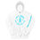 Thumbnail: Blue Logo Punchout Unisex Hoodie