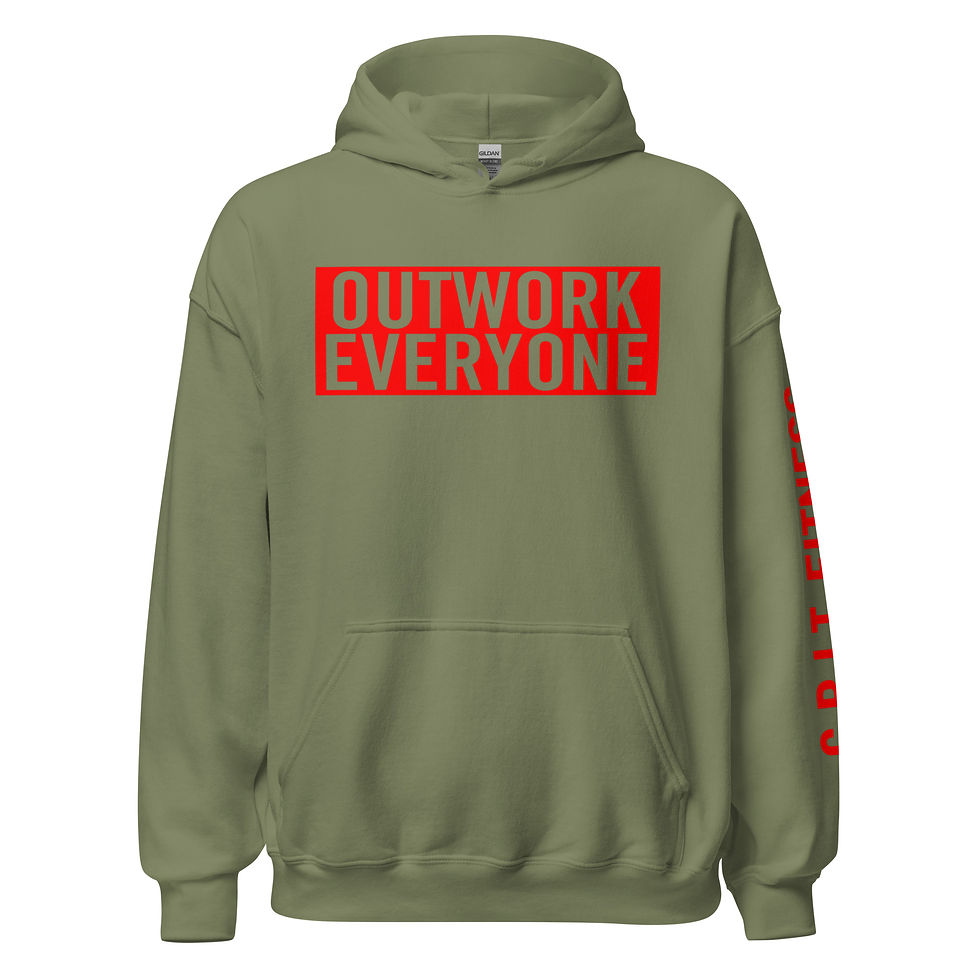 Thumbnail: 'OUTWORK EVERYONE' Unisex Hoodie