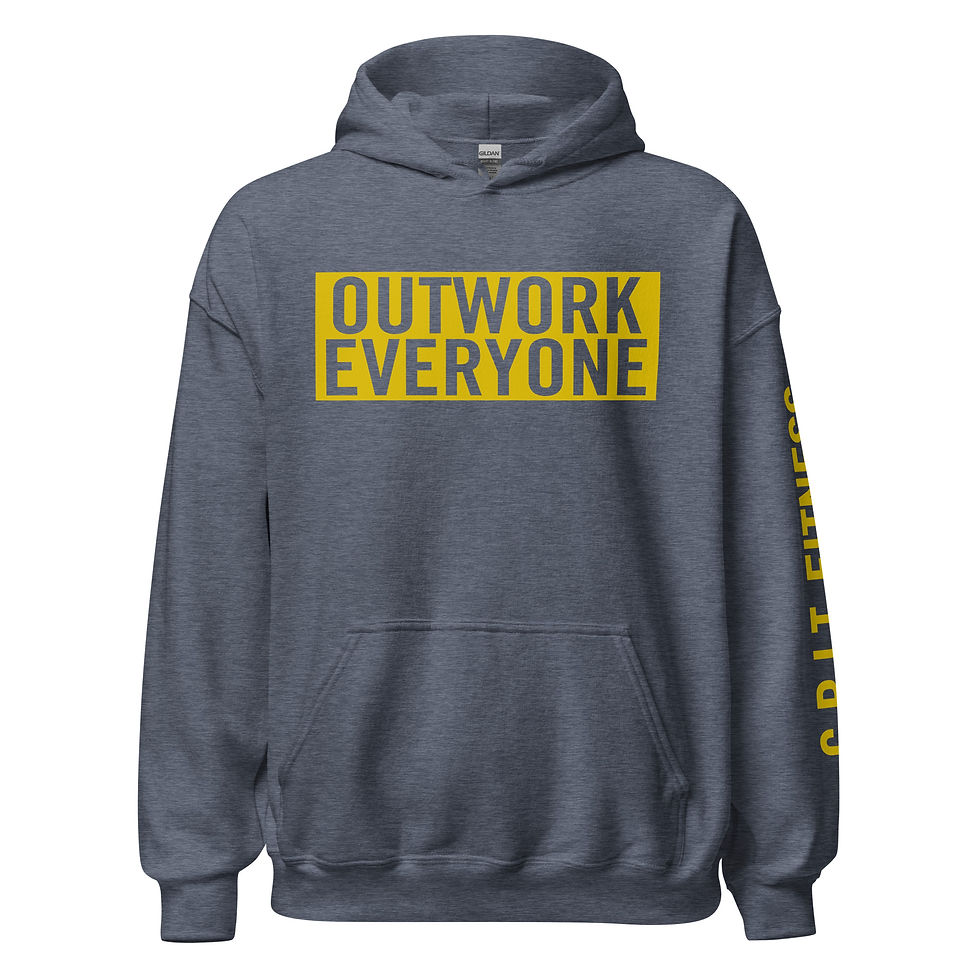 Thumbnail: 'OUTWORK EVERYONE' Unisex Hoodie
