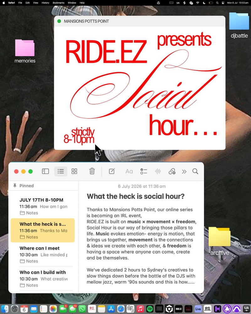 Social Hour poster