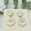 Thumbnail: Grecian Moonstone Drop Earrings