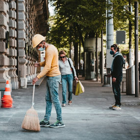 むかしの現場監督はなぜか掃除がうまい！