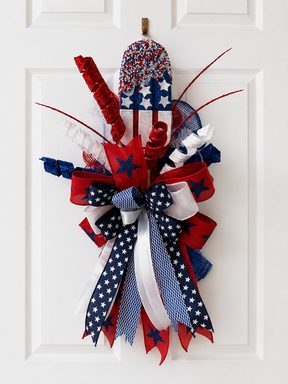 Thumbnail: Patriotic Popsicle Door Swag