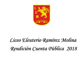 Rendición de Cuenta Pública 2018
