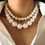 Thumbnail: 2 Pc Pearl Choker 