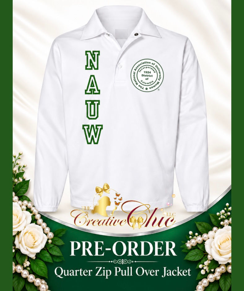 Preorder Item!!! NAUW Quarter Zip Pullover