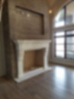 F 34 architectural stone mantels