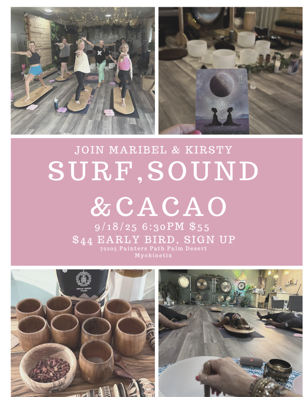 SURF, SOUND & CACAO