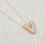 Thumbnail: Crystal Bubble Initial Necklace