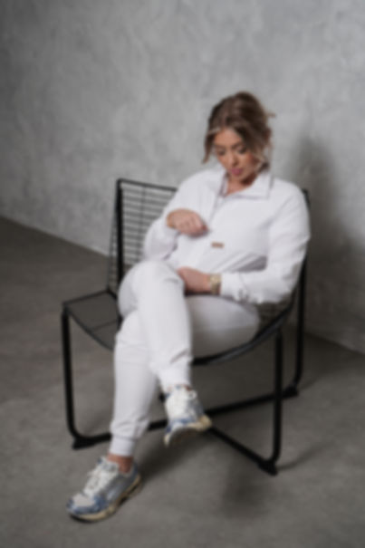 3 Piece Scrubs Set in Snow White