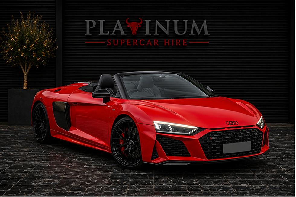 Audi R8 Hire - Supercar Rental