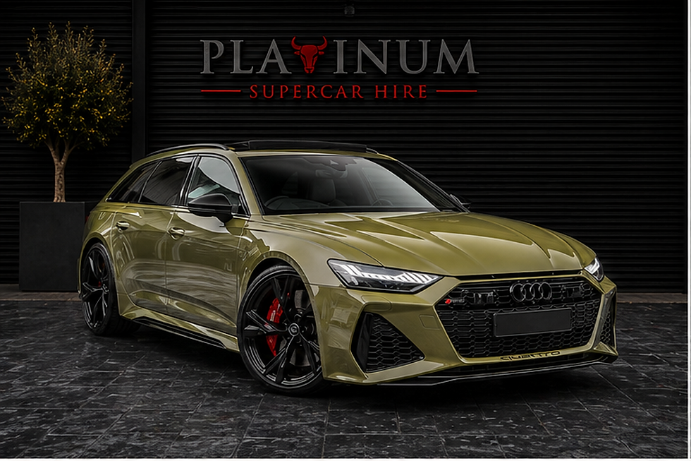 Audi RS6 Hire - Sports Car Rental