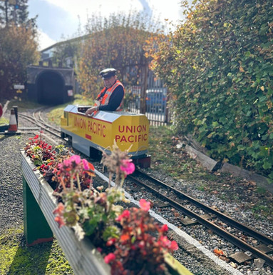 Miniature Train at Crewe Heritage Centre