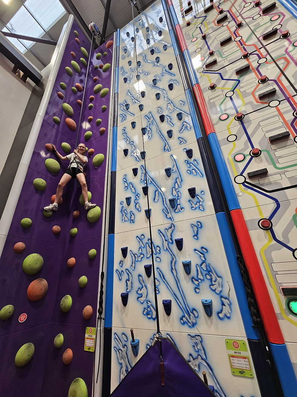 Clip 'n' Climb at Summit Up Oldham