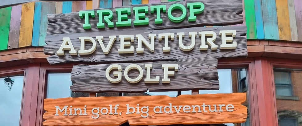 Treetop Adventure Golf Manchester