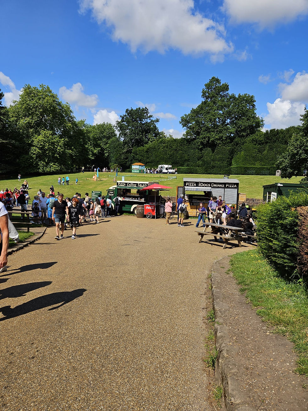 Food Vans at Warwick Castle