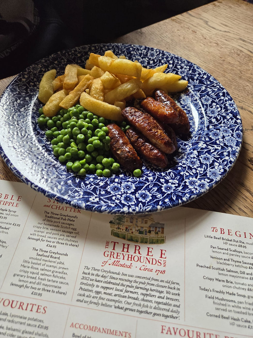 The Three Greyhounds Inn Children's meals
