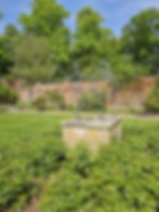 Walled garden Hare Hill Gardens - National Trust Cheshire