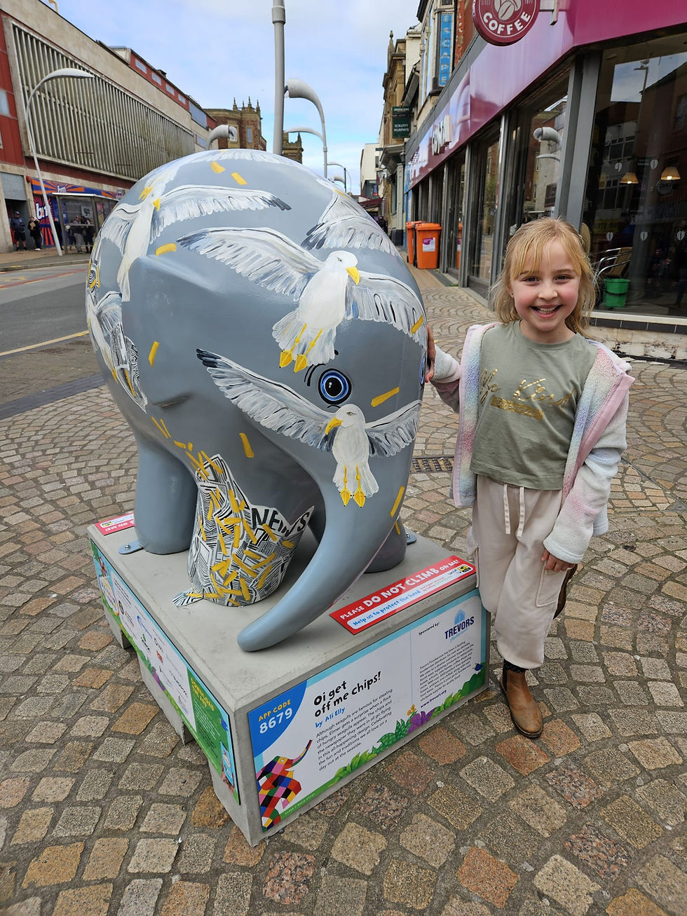 Elmer's Big Parade Blackpool Day out North West