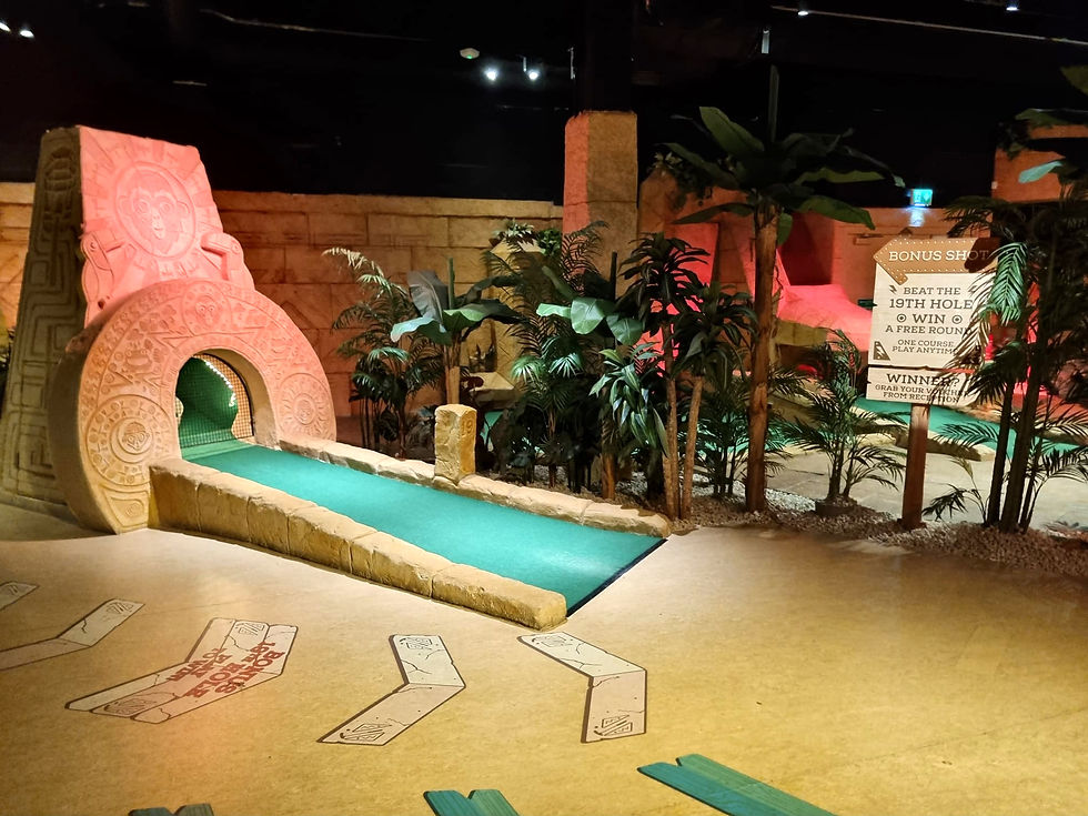 Treetop Adventure Golf Manchester