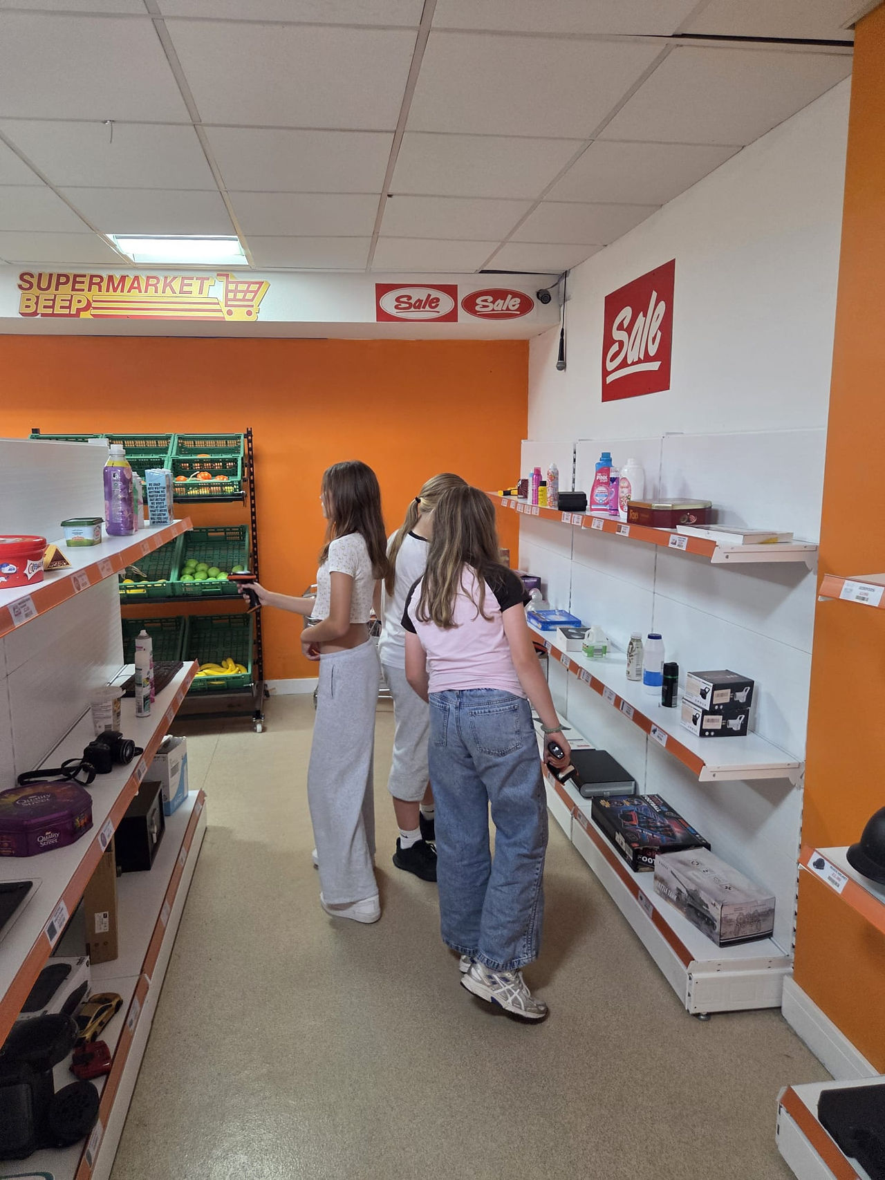 Supermarket Beep Challenge Point 