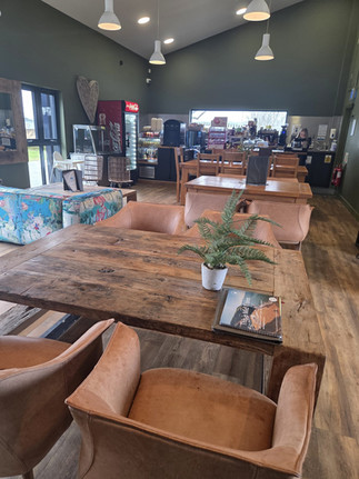 Cafe at Love2stay Mid Wales