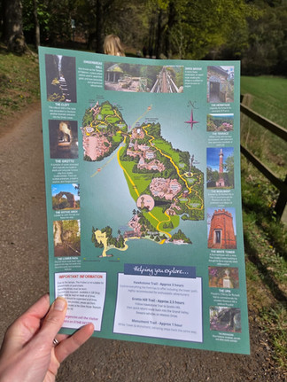 Hawkstone Park Follies Map