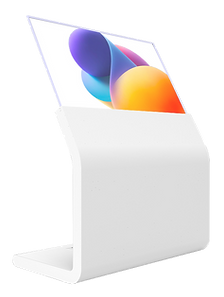 55" Landscape Transparent OLED Kiosk Aurora