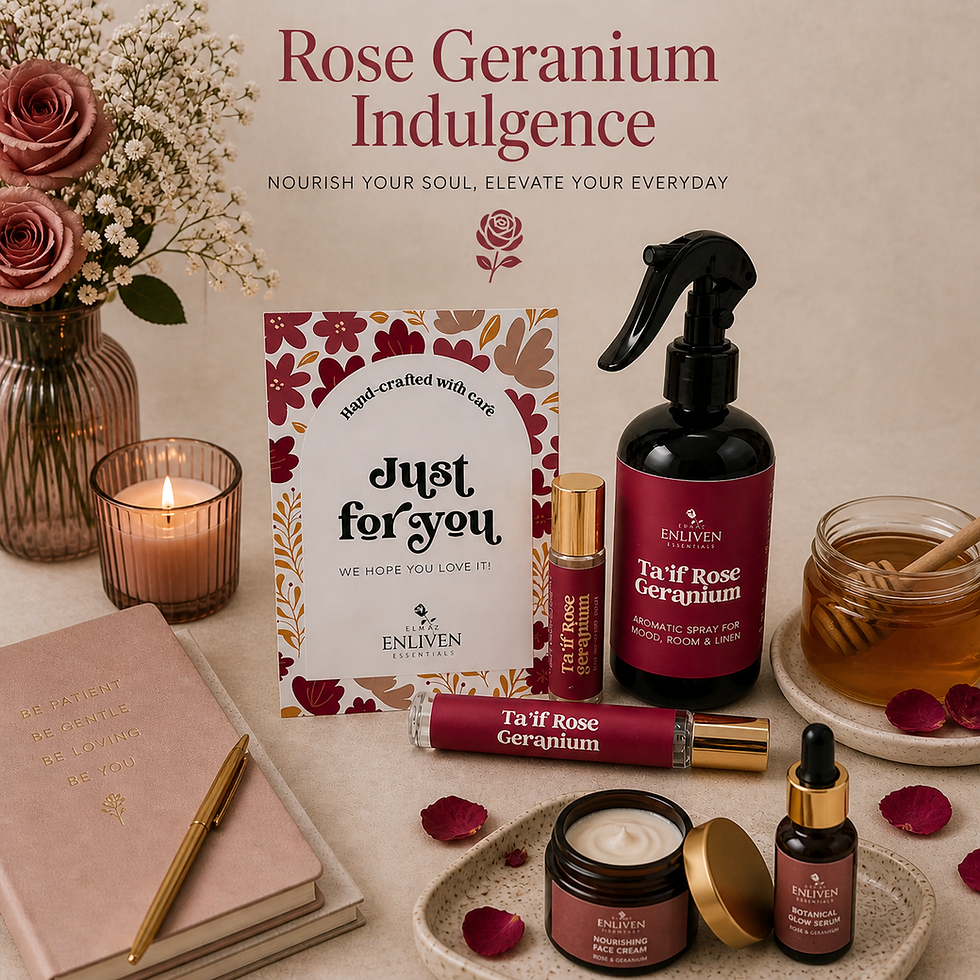 Enliven Taif Rose Geranium Indulgence Set