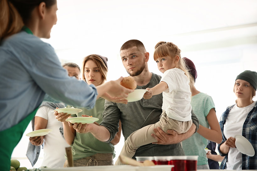 Crowded Soup Kitchen