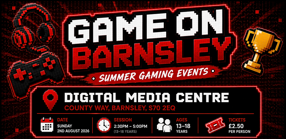 Game On Barnsley - Ages 13-18 at The DMC
