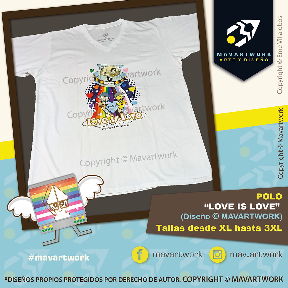 Miniatura: Polo "Love Is Love"