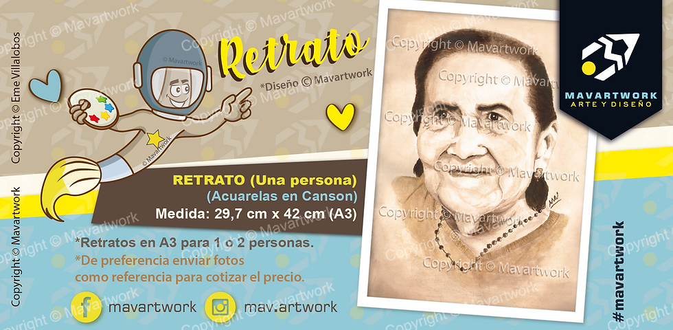 Retratos - MAVARTWORK