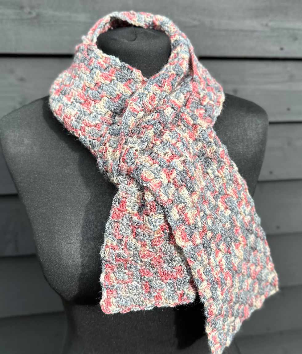 Thumbnail: Sunset merino scarf