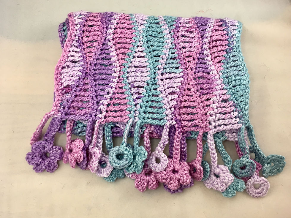 Thumbnail: Pastels Wave Scarf