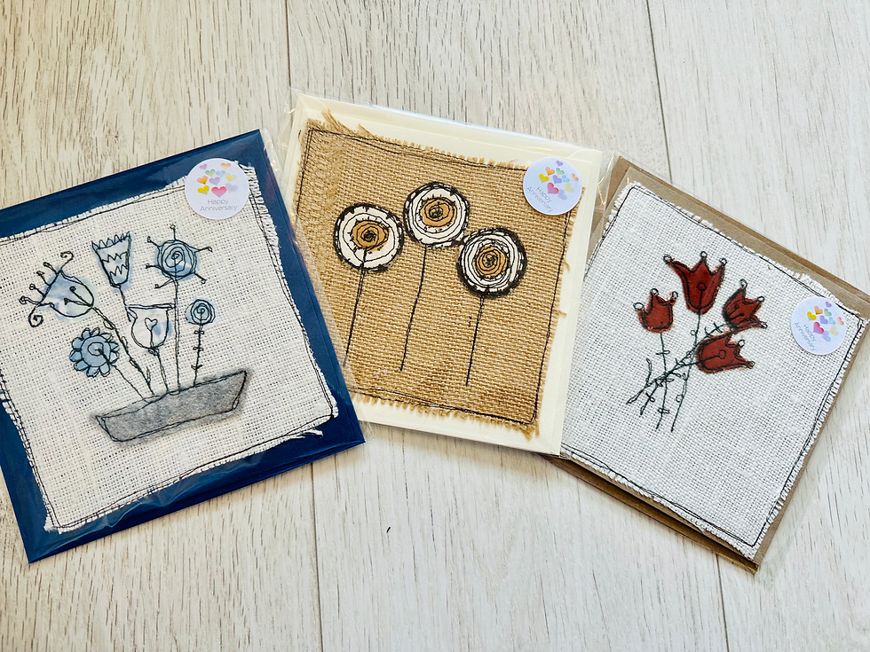 Thumbnail: Textile ‘Condolences’ Card