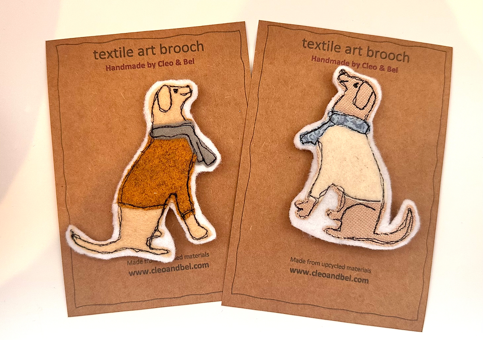 Thumbnail: Labrador/Retriever brooch