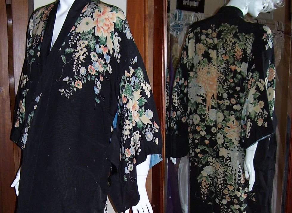 Thumbnail: 1930's Kimono, Lined.