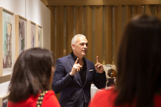 Presenter at VIC Event for Hennesy Paradis Imperial, organized by Quintessentially London at Castellana 22 Art Gallery Madrid