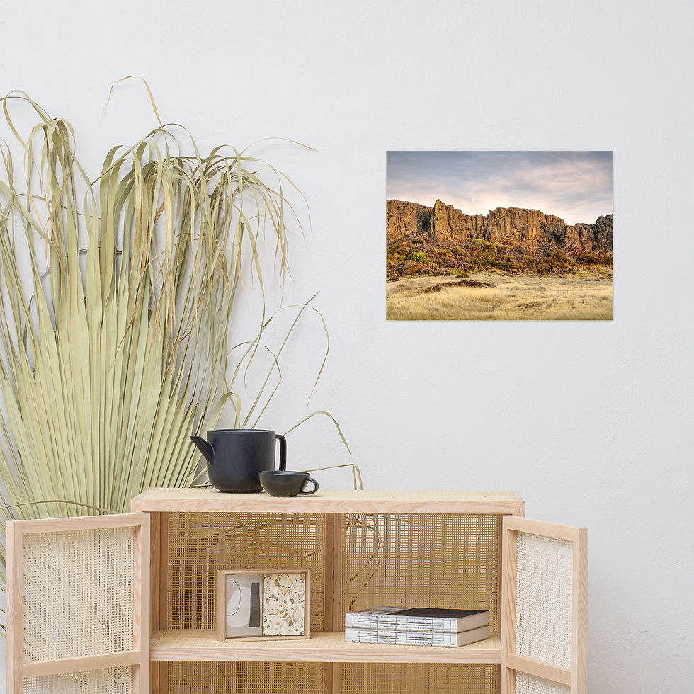 Thumbnail: Horse Thief Butte Fine Art Luster Photo Paper Print