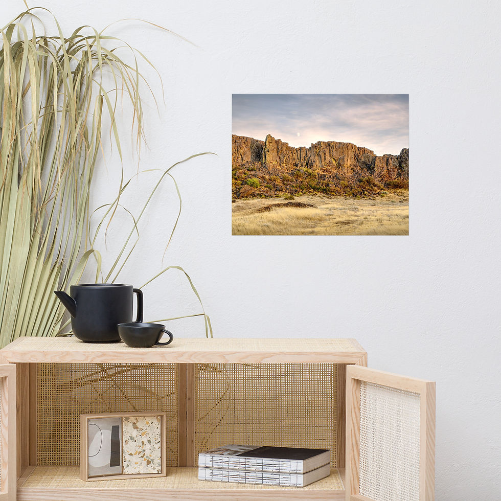 Thumbnail: Horse Thief Butte Fine Art Luster Photo Paper Print