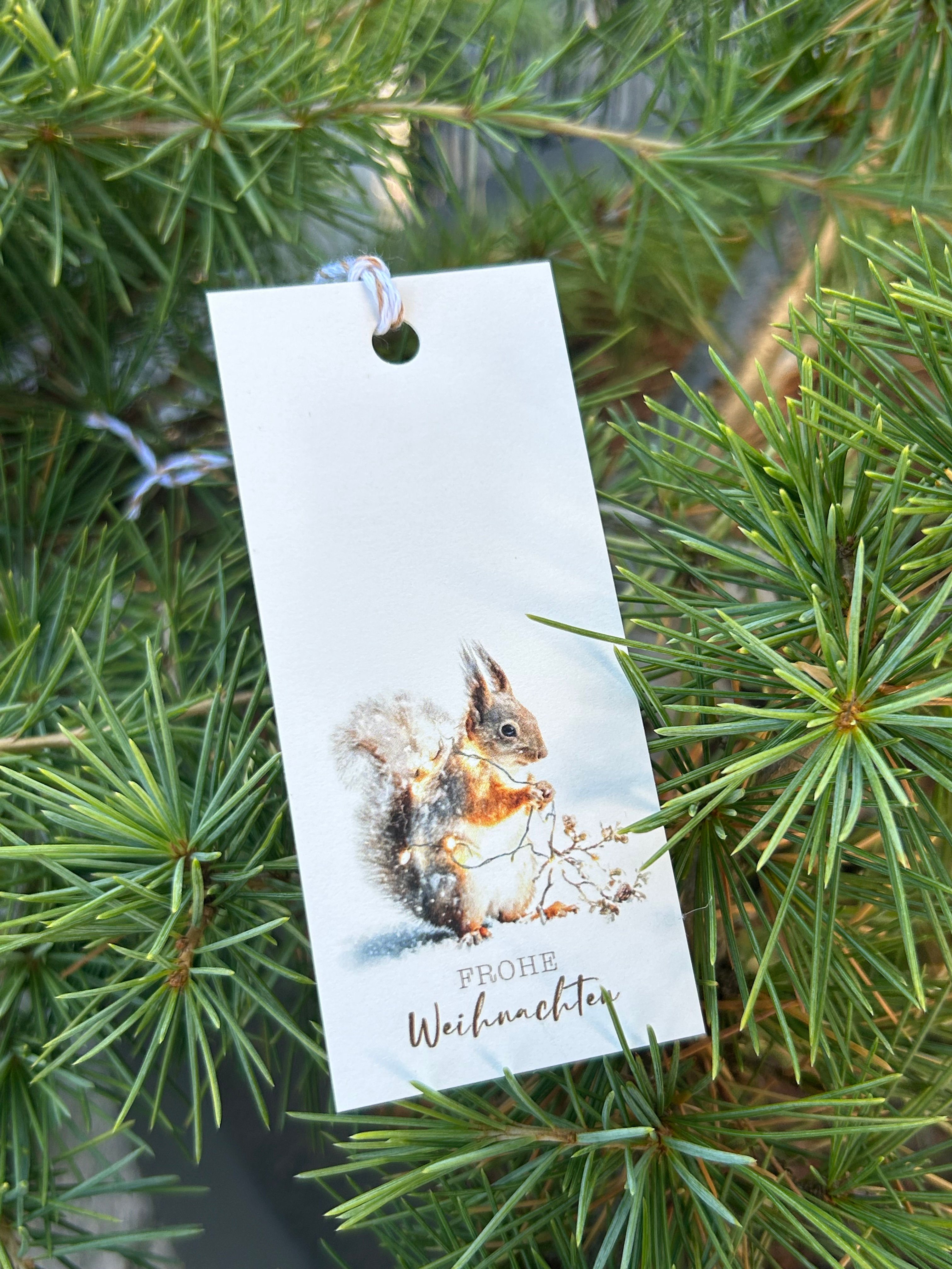 süsse Geschenkanhänger für deine Weihnachtsgeschenke von zimmermann-druck.ch