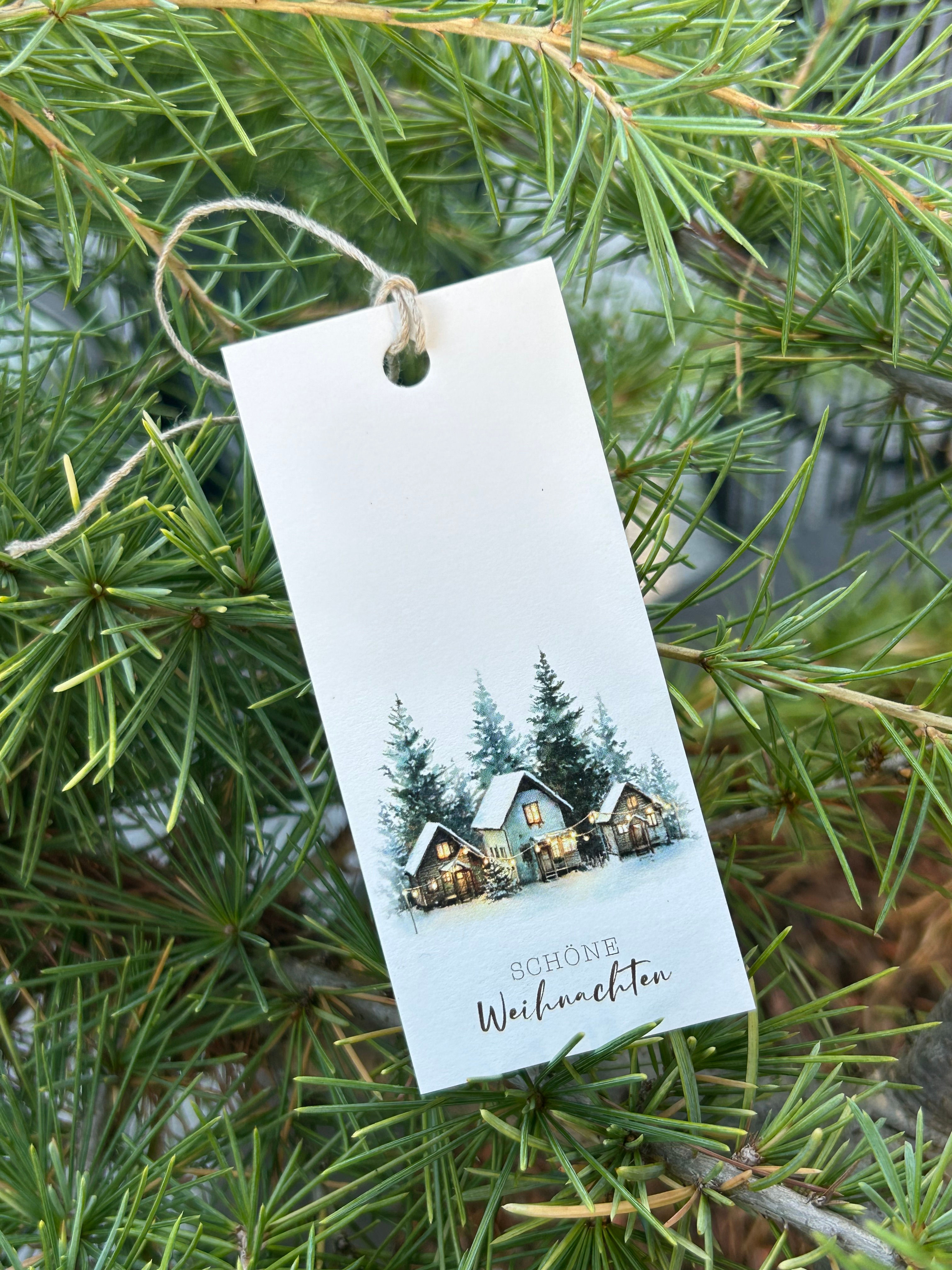 Geschenkanhänger "Waldhaus"